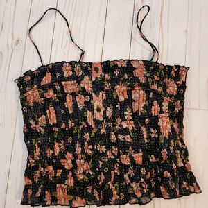 Free People camisole with Spaghetti straps size medium